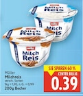 Milchreis von Müller für 0,39 € bei E center im Angebot Milchreis von Müller im aktuellen E center Prospekt