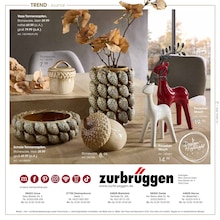 Blumen im aktuellen Zurbrüggen Prospekt (Bremen) Blumen im Zurbrüggen Prospekt "TREND - JOURNAL" mit 116 Seiten (Bremen)