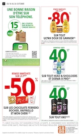 Promos Axe dans le catalogue "TOUT VOTRE MAGASIN CONTRE LA VIE CHÈRE" de Intermarché à la page 2