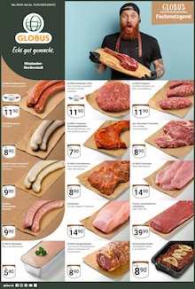 Hackfleisch im GLOBUS Prospekt "Aktuelle Angebote" mit 28 Seiten (Wiesbaden)
