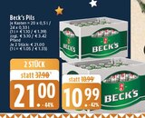 Pils Angebote von Beck's bei E center Niederkassel für 10,99 €