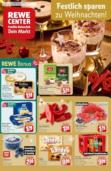 Aktueller REWE Prospekt "Dein Markt" für Krefeld Aktueller REWE Prospekt für Krefeld mit Seiten