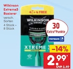 Extreme3 Rasierer Angebote von Wilkinson bei Netto Marken-Discount Nordhausen für 2,99 €