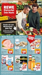 REWE Prospekt für Augsburg mit 14 Seiten REWE Prospekt für Augsburg: "Dein Markt", 14 Seiten, 18.09.2023 - 23.09.2023