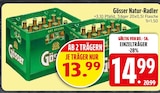 Natur-Radler im Angebot bei EDEKA in Landshut Natur-Radler Angebote von Gösser bei EDEKA Landshut für 13,99 €