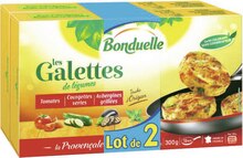 Géant Casino Évry - Les Galettes de Légumes surgelées Tomates Courgettes vertes Aubergines grillées Promo Les Galettes de Légumes surgelées Tomates Courgettes vertes Aubergines grillées dans le catalogue Géant Casino "Le grand live des marques" à Évry