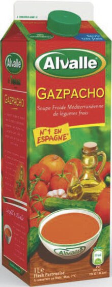 Spar Montpellier - Soupe froide méditerranéenne de légumes frais gazpacho Promo Soupe froide méditerranéenne de légumes frais gazpacho dans le catalogue Spar "Le royaume des marques Spar ici !" à Montpellier