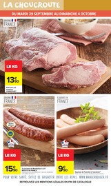 Saucisse en promo dans le catalogue Carrefour Market à la page 10