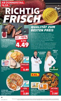 Braten im Kaufland Prospekt "KNÜLLER" mit 70 Seiten (Cottbus)