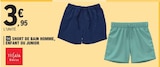 Short de bain homme, enfant ou junior - Tissaia - E.Leclerc à Sucy-en-Brie Short de bain homme, enfant ou junior - Tissaia en promo chez E.Leclerc Sucy-en-Brie à 3,95 €