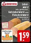 Leberwurst Angebote von Rasting bei EDEKA Bonn für 1,59 €