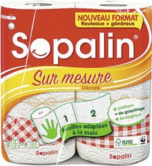 Géant Casino Morlaix - Essuie-tout sur mesure décoré Promo Essuie-tout sur mesure décoré dans le catalogue Géant Casino "Black Friday, jusqu'à -90% d'économies" à Morlaix