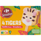 Batônnets de glaces Tigers - CARREFOUR SENSATION en promo chez Carrefour Marseille à 2,29 €