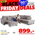 Aktuelles Hollywood Ecksofa Angebot bei Seats and Sofas in Fürth ab 899,00 €
