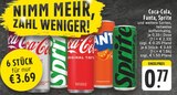 Aktuelles Coca-Cola, Fanta, Sprite Angebot bei EDEKA in Siegburg ab 0,77 €