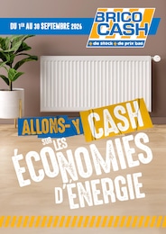 Prospectus Brico Cash à Port, "ALLONS-Y CASH SUR LES ÉCONOMIES D'ÉNERGIE", 1 page, 01/09/2026 - 30/09/2026
