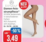 Damen-Feinstrumpfhose Angebote von bonjour bei Kaufhaus Stolz Neumünster für 3,49 €