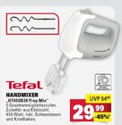 Handmixer HT450B38 Prep Mix Angebote von Tefal bei E center Mainz für 29,99 €