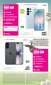 iPhone im CSA Computer Prospekt "MAGENTA TV GEHÖRT IN JEDES NEST" mit 8 Seiten (Duisburg)