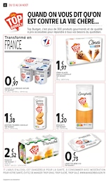 Prix et réduction Goûter dans le prospectus Intermarché en cours Offre Goûter dans le catalogue Intermarché du moment à la page 12
