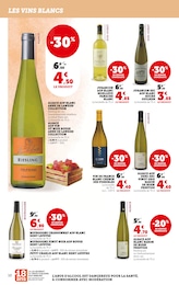 Prix et réduction Chardonnay dans le prospectus Super U en cours Offre Chardonnay dans le catalogue Super U du moment à la page 10