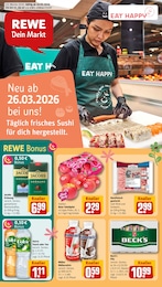 Discounter Prospekt von REWE Gettorf REWE Prospekt: "Dein Markt", 30 Seiten, 16.03.2026 - 21.03.2026