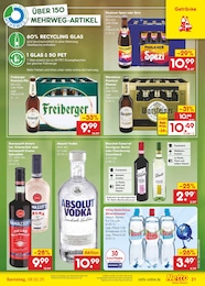 Vodka Angebot im aktuellen Netto Marken-Discount Prospekt auf Seite 33