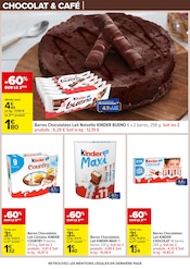 Kinder Angebote im Prospekt "CHOCOLAT & CAFÉ" von Carrefour auf Seite 21