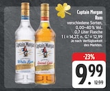 White Rum Angebote von Captain Morgan bei EDEKA Suhl für 9,99 €