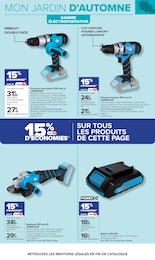 Prix et réduction Perceuse dans le prospectus Carrefour en cours Offre Perceuse dans le catalogue Carrefour du moment à la page 13