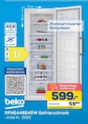 RFNE448E45W Gefrierschrank Angebote von beko bei EURONICS Soest für 599,00 €