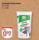 Frische Sahne im Angebot bei GLOBUS in Homburg Frische Sahne Angebote von Hochwald bei GLOBUS Homburg für 0,99 €