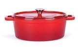Cocotte / faitout / marmite Livoo Cocotte ovale rouge MEP129R - Livoo dans le catalogue Darty