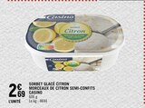 Promo Sorbet Glacé Citron à 2,69 € dans le catalogue Spar à Les Sablettes