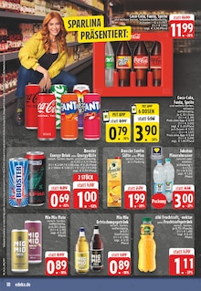 Cola im EDEKA Prospekt "Aktuelle Angebote" mit 24 Seiten (Paderborn)