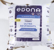 Géant Casino Évry - Lot de 2 oreillers ULTRA RESPIRANT Promo Lot de 2 oreillers ULTRA RESPIRANT dans le catalogue Géant Casino "Le show des promos !" à Évry