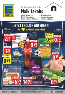 Aktueller EDEKA Prospekt für Altenkirchen (Westerwald) und Ungebung, Seiten zum blättern EDEKA Prospekt Aktuelle Angebote mit Seiten in Altenkirchen (Westerwald) und Umgebung