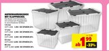 Aufbewahrungsbox mit Klappdeckel im Angebot bei Marktkauf in Kirchheim Aufbewahrungsbox mit Klappdeckel Angebote bei Marktkauf Kirchheim für 1,99 €