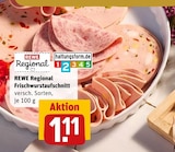 Frischwurstaufschnitt im Angebot bei REWE in Bottrop Frischwurstaufschnitt Angebote von REWE Regional bei REWE Bottrop für 1,11 €