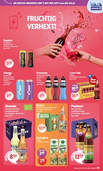Coca Cola im aktuellen Huster Prospekt (Zwickau) Coca Cola im Huster Prospekt "Aktuelle Angebote" mit 12 Seiten (Zwickau)