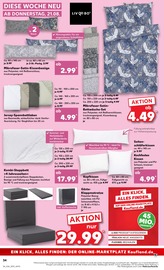 Kopfkissen im Kaufland Prospekt in Oranienburg Aktueller Kaufland Prospekt mit Kopfkissen, "Aktuelle Angebote", Seite 34
