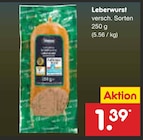 Aktuelles Leberwurst Angebot bei Netto Marken-Discount in Neuss ab 1,39 €