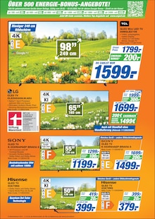 Fernseher im expert Prospekt "Top Angebote" mit 12 Seiten (Freiberg)