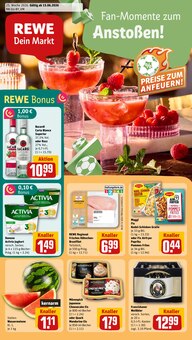 Aktueller REWE Prospekt "Dein Markt" für Bad Tölz Aktueller REWE Prospekt für Bad Tölz mit Seiten
