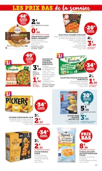 Promo Apéritif surgelé dans le catalogue Super U du moment à la page 17
