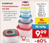 Frischhaltedosen-Set XXL im Angebot bei Netto Marken-Discount in Offenburg Frischhaltedosen-Set XXL Angebote bei Netto Marken-Discount Offenburg für 9,99 €