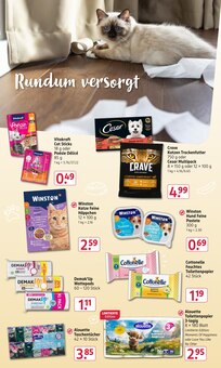 Katzenfutter im aktuellen Rossmann Prospekt (Dresden) Katzenfutter im Rossmann Prospekt "Mein Drogeriemarkt" mit 21 Seiten (Dresden)