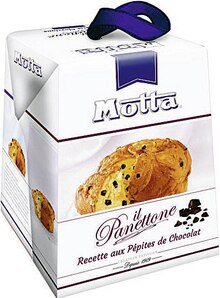 Boisson - MOTTA dans le catalogue Casino Supermarchés Panettone pépites chocolat - MOTTA à 1,95 € en promo chez Casino Supermarchés