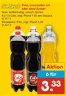Netto Marken-Discount - Cola, Limonaden mit oder ohne Zucker Angebot im Prospekt Cola, Limonaden mit oder ohne Zucker bei Netto Marken-Discount im Prospekt "" für 3,33 €
