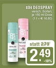 Deospray Fresh Lime bei EDEKA im Haltern am See Prospekt für 2,49 €